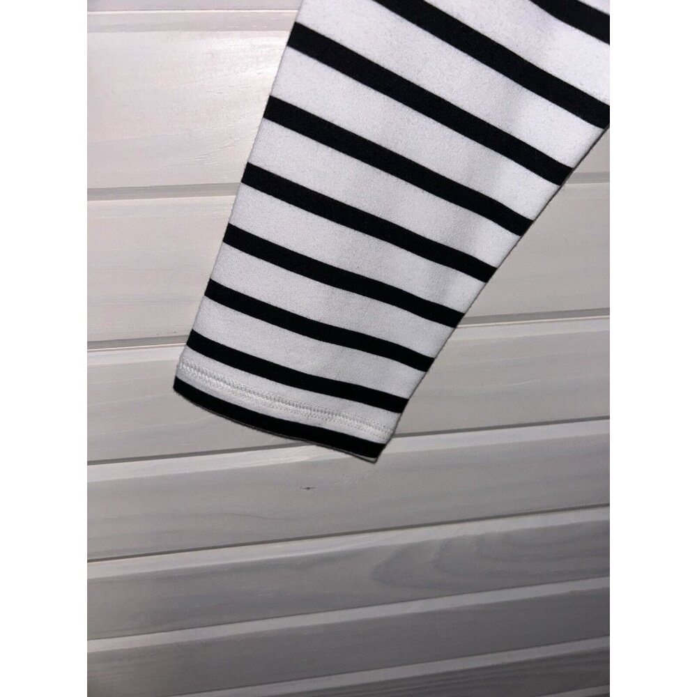 T By Talbots Sz Small Colorblock Half Button Pull… - image 6